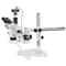 Amscope Trinocular LED Boom Stand Stereo Zoom Microscope, 5MP Camera SM-3T-54S-5M - alternate 1
